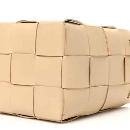 Bottega Veneta Nappa Maxi Intrecciato Cassette Bucket Bag Almond 8 of 8