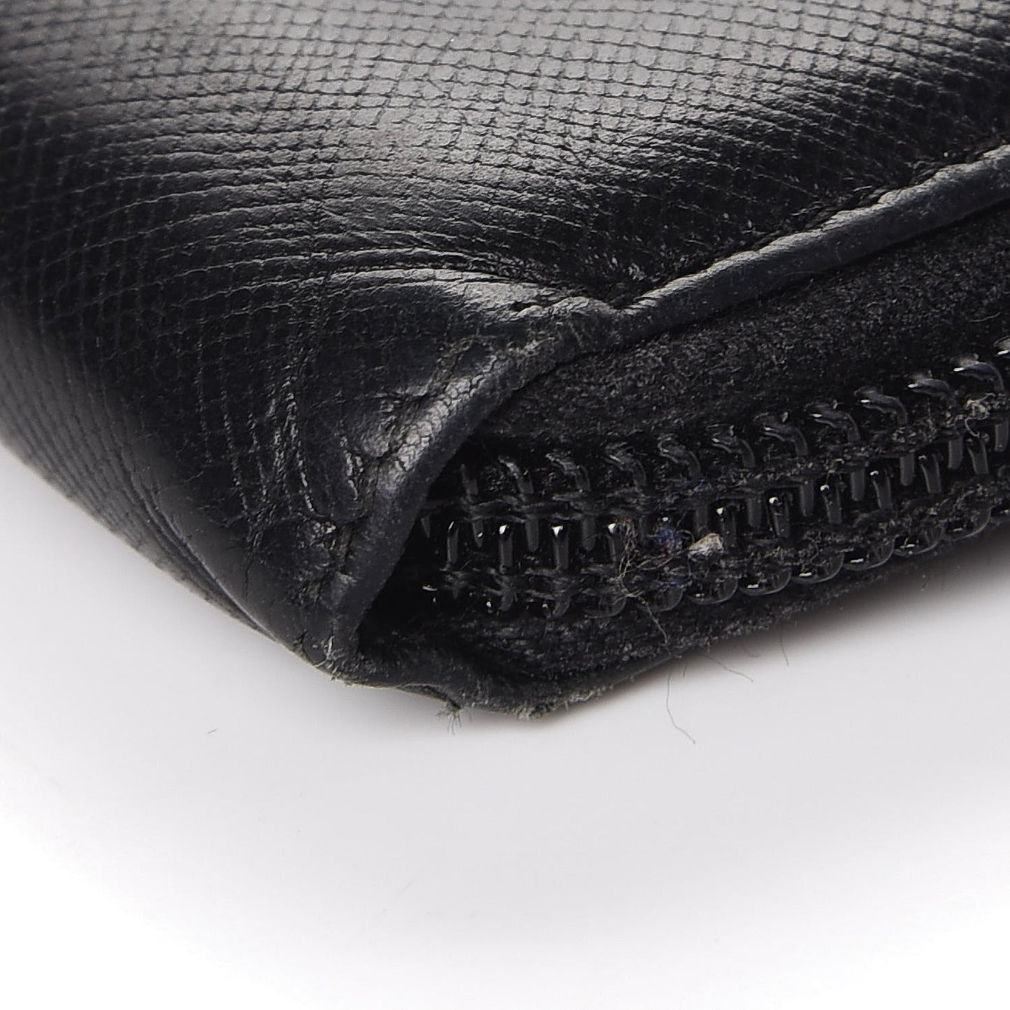 Saffiano Coin Purse Black