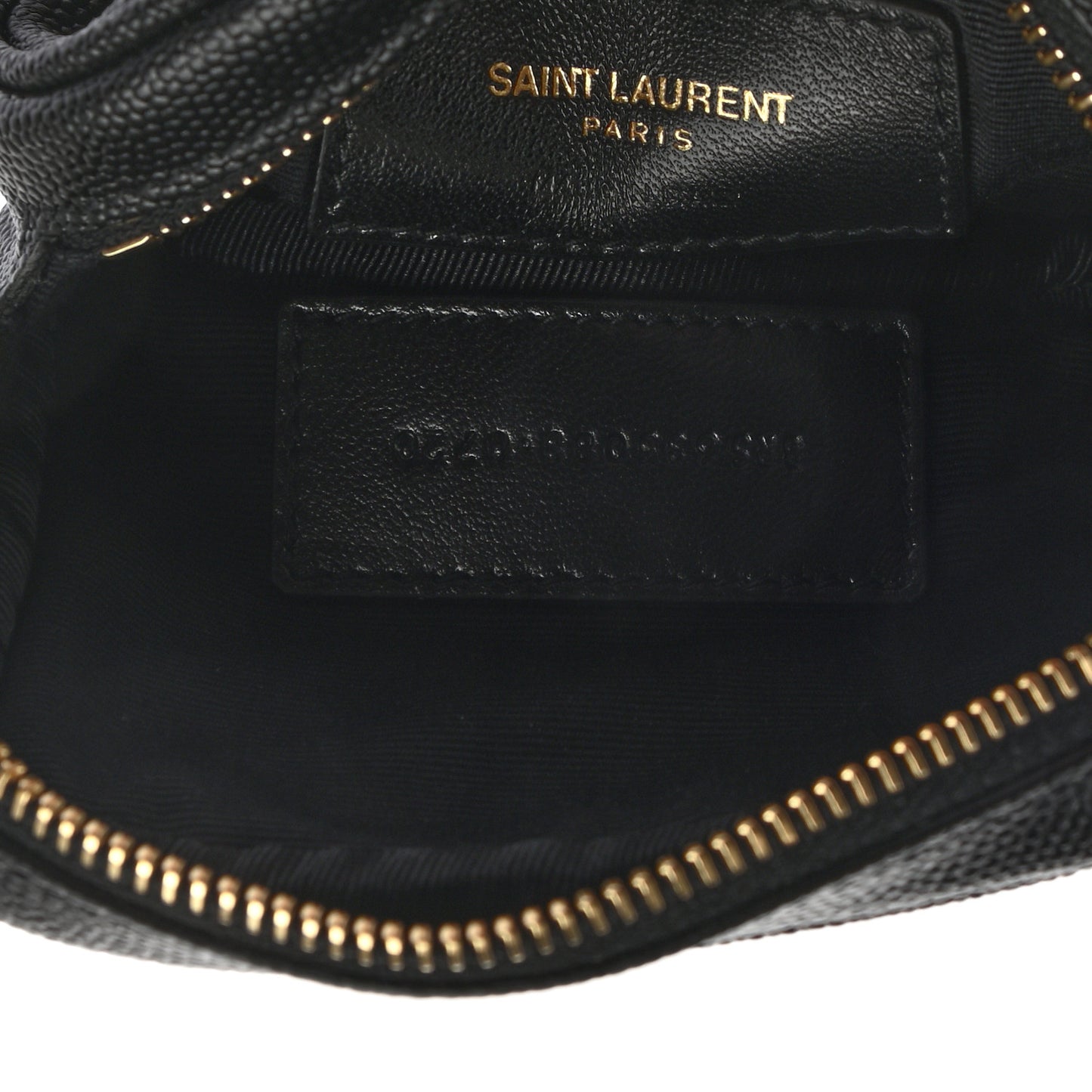 Grain De Poudre Matelasse Monogram Baby Lou Camera Bag Black
