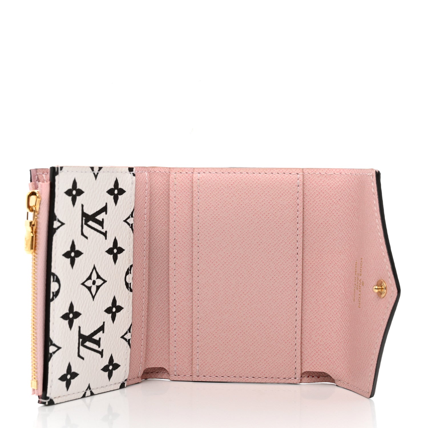 Louis Vuitton Monogram Giant Zoe Wallet Rouge Rose 5 of 8