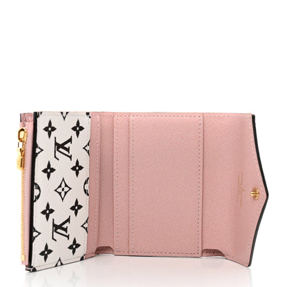 Louis Vuitton Monogram Giant Zoe Wallet Rouge Rose 5 of 8