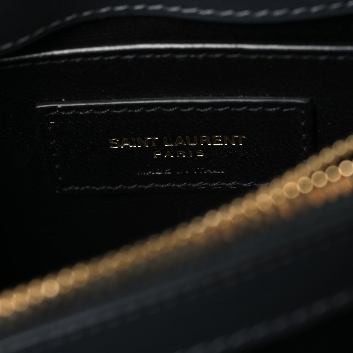 Saint Laurent Calfskin Y Quilted Monogram Small Loulou Chain Satchel Dark Smog 6 of 10