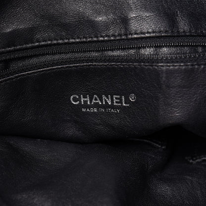 Chanel Glazed Calfskin Modern Chain Tote Black 6 of 12