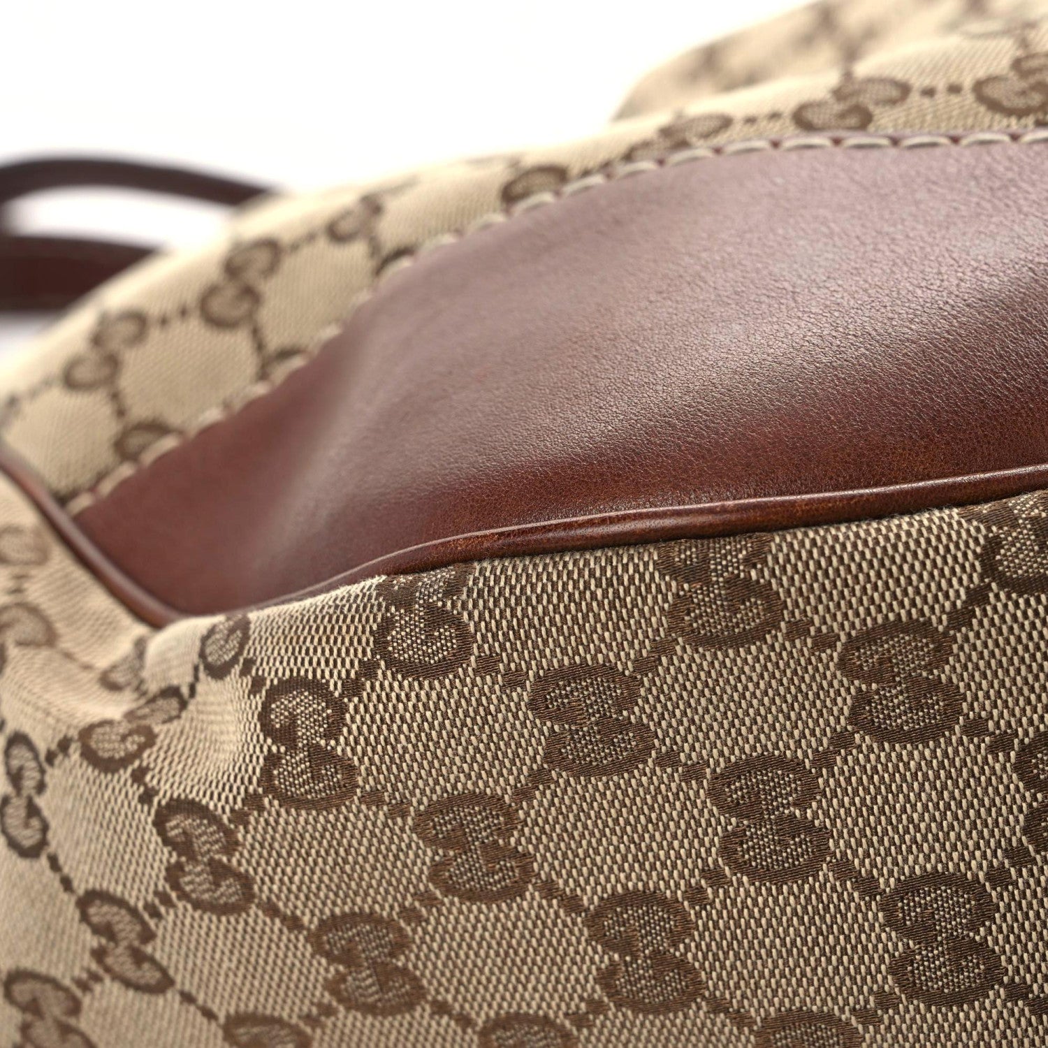 Gucci Monogram Medium Charlotte Hobo Brown 4 of 17