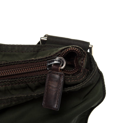 Prada Nylon Vela Flat Messenger Bag Mimetico 21 of 22