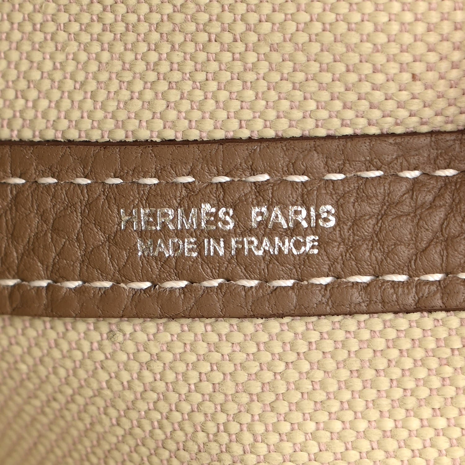 Hermes Toile H Negonda Garden File 28 Etoupe 6 of 11