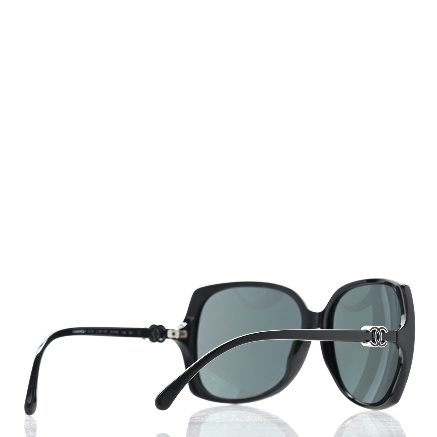 Chanel CC Sunglasses 5216 Black 4 of 8