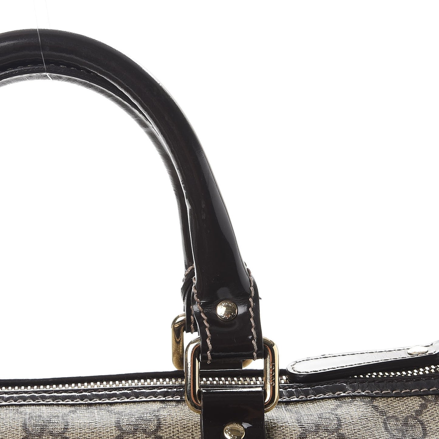 GG Plus Monogram Medium Joy Boston Dark Brown