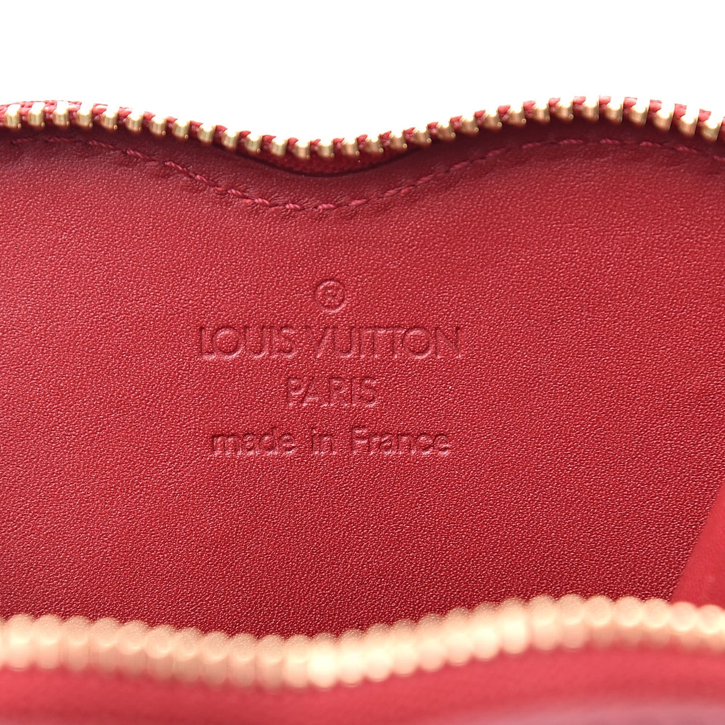 Vernis Coeur Heart Coin Purse Pomme D'Amour