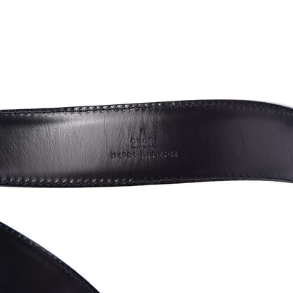 Gucci Guccissima Interlocking G Belt 90 36 Black 6 of 6
