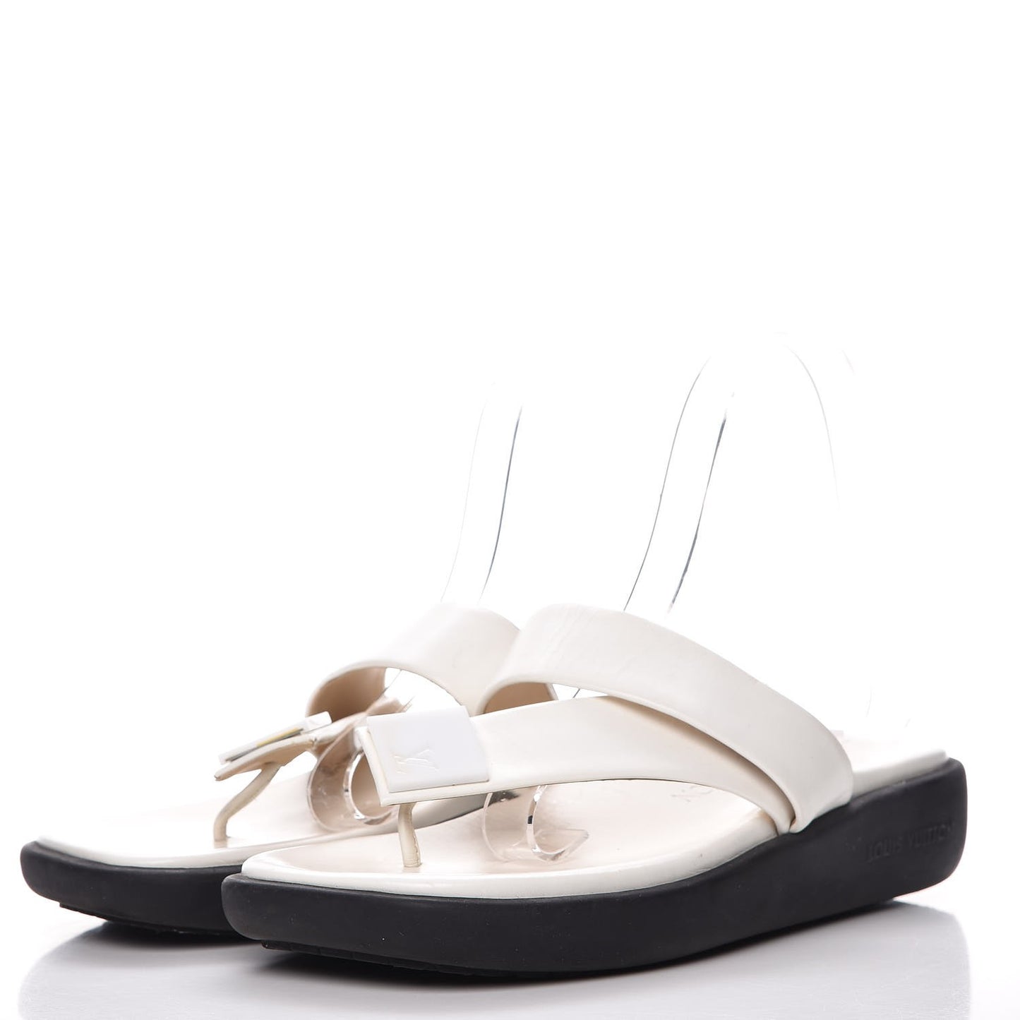 Calfskin Sandals 37 White
