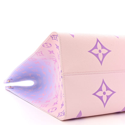 Louis Vuitton Monogram Giant Spring In The City Onthego GM Sunrise Pastel 8 of 9