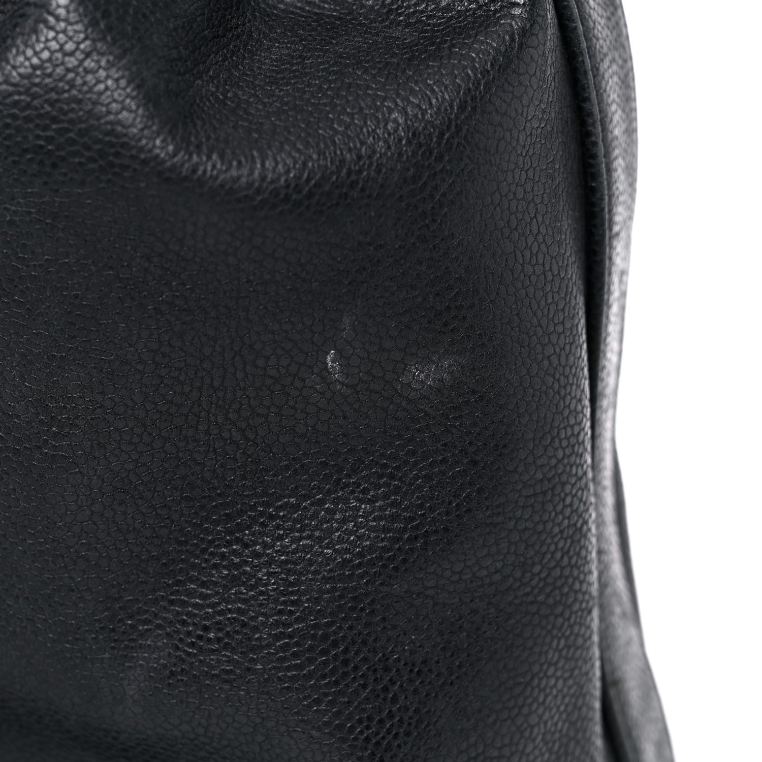 Chanel Caviar Drawstring Shoulder Bag Black 24 of 32