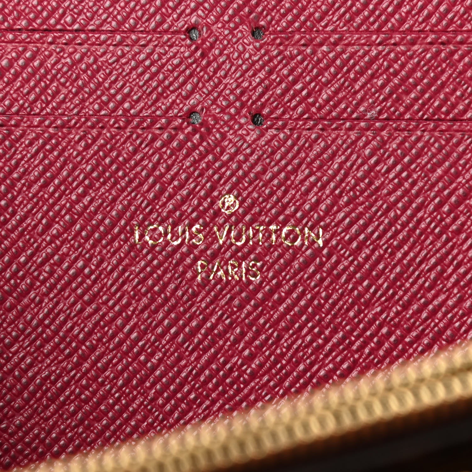 Louis Vuitton Monogram Clemence Wallet Fuchsia 6 of 9