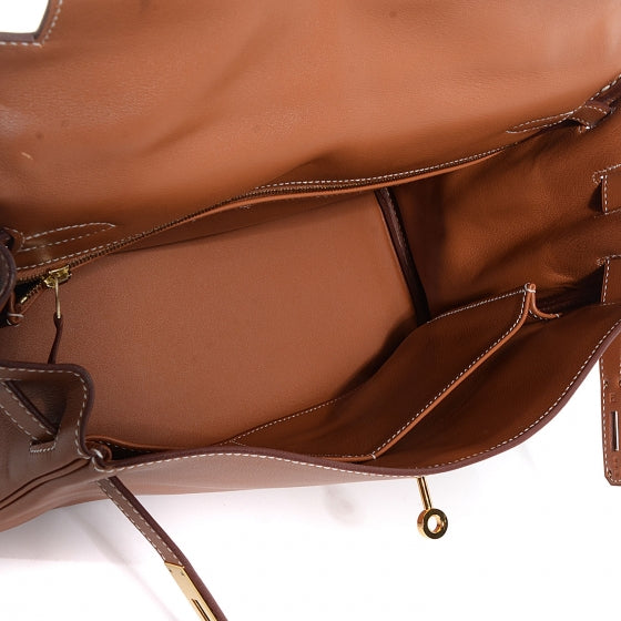 Hermes Swift Kelly 32 Retourne Gold 6 of 21