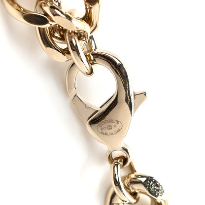 Chanel Lambskin CC Chain Belt Black Gold 4 of 6
