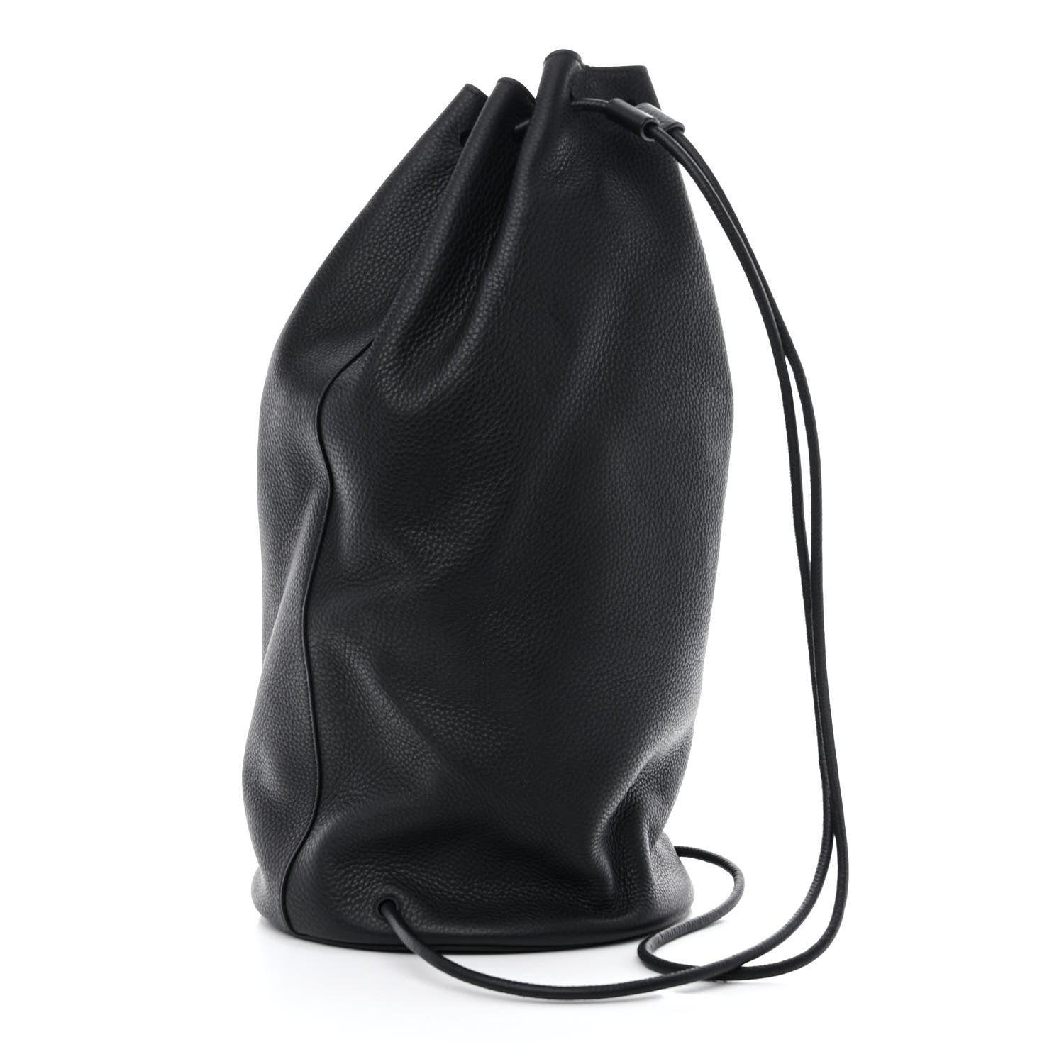 The Row Grained Calfskin Massimo Backpack Black 3 of 9