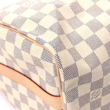 Louis Vuitton Damier Azur Speedy Bandouliere 25 10 of 12