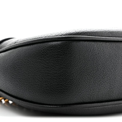 Gucci Goatskin Small Aphrodite Shoulder Bag Black 9 of 12