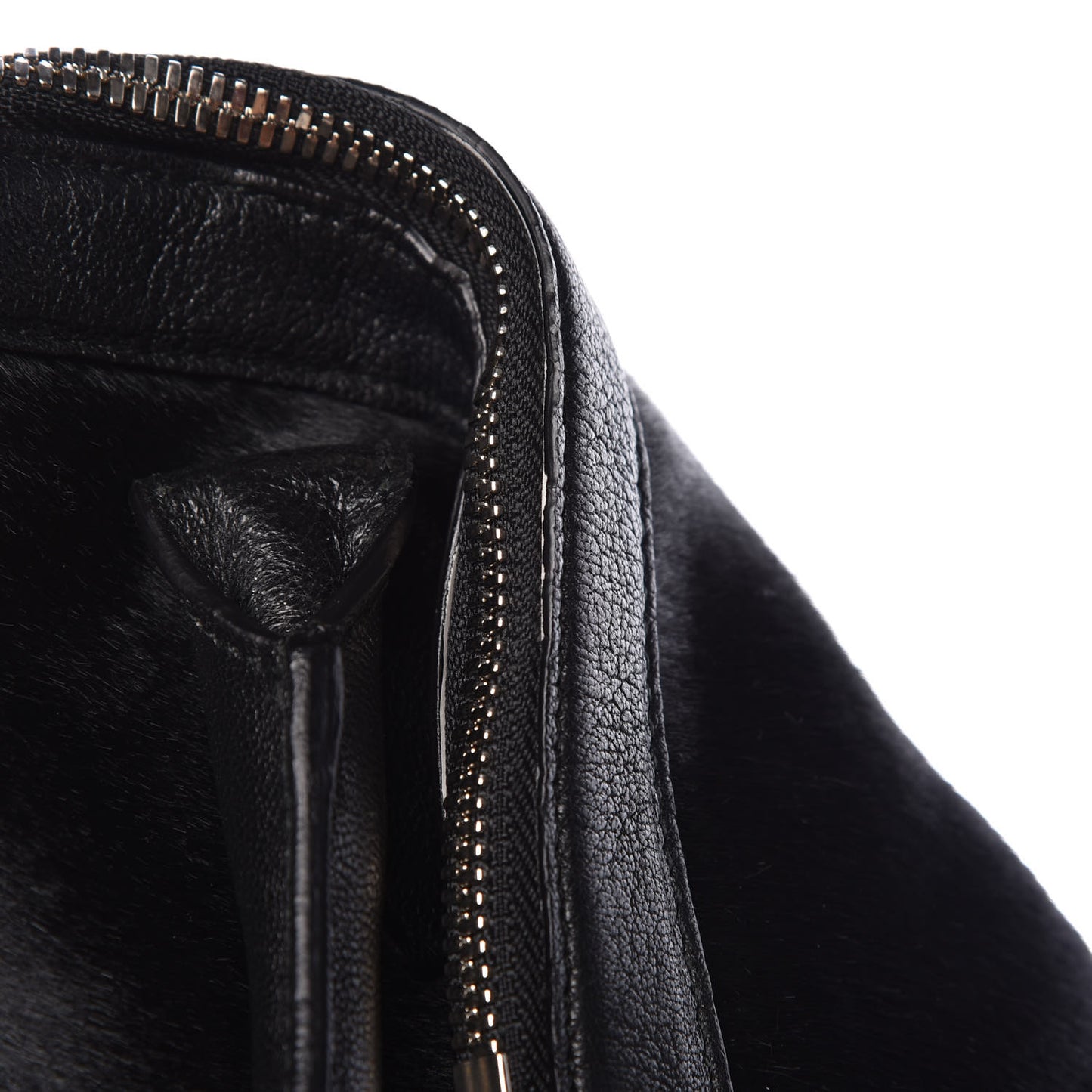 Pony Hair Mini De Manta Tote Black