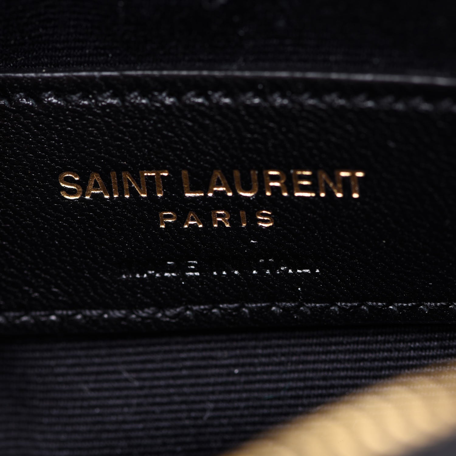 Saint Laurent Grain De Poudre Matelasse Monogram Baby Lou Camera Bag Black 6 of 8