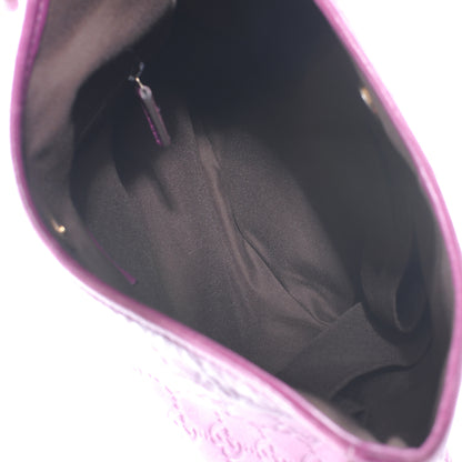 Gucci Guccissima Medium New Britt Hobo Purple 7 of 7