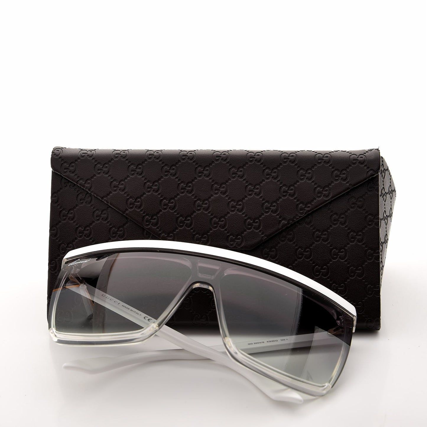 Rimless Shield 3554/S Sunglasses White