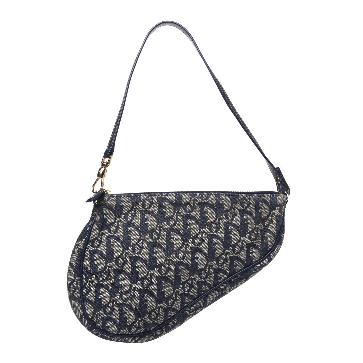 Monogram Mini Saddle Pochette Navy