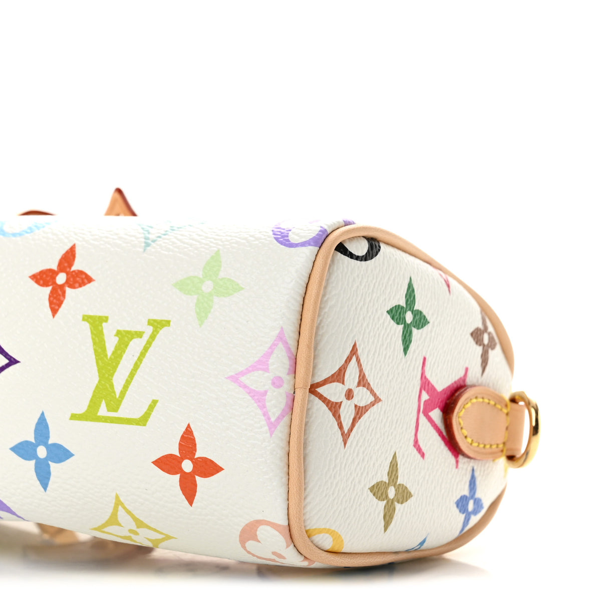 Louis Vuitton LV X TM Monogram Multicolor Nano Speedy White 9 of 10