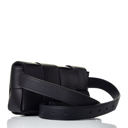 Bottega Veneta Nappa Maxi Intreccio The Belt Cassette Bag Black 3 of 9