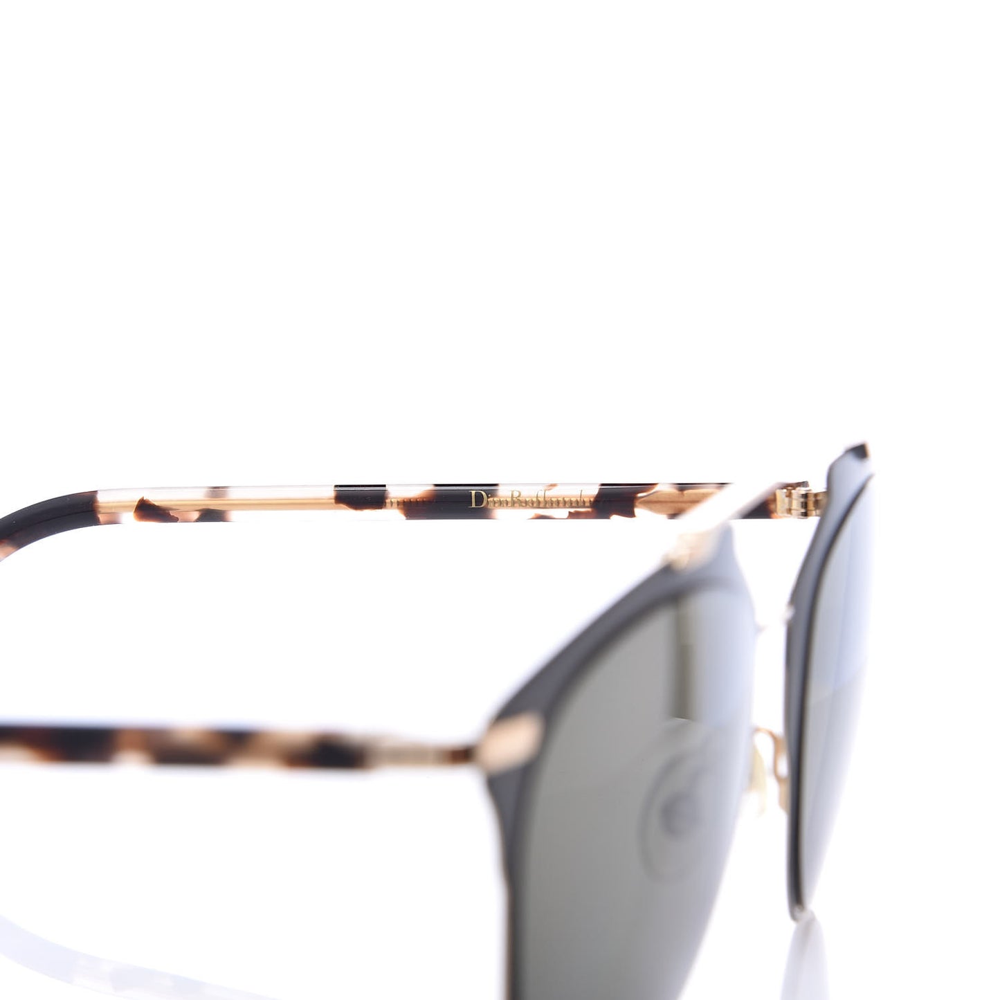 Reflected Sunglasses Black Tortoise