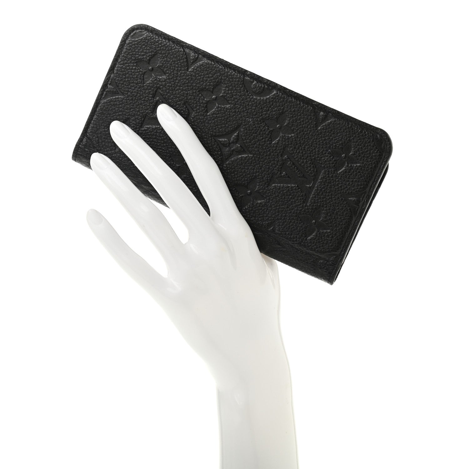 Louis Vuitton Empreinte iPhone XS Max Folio Case Black 2 of 9