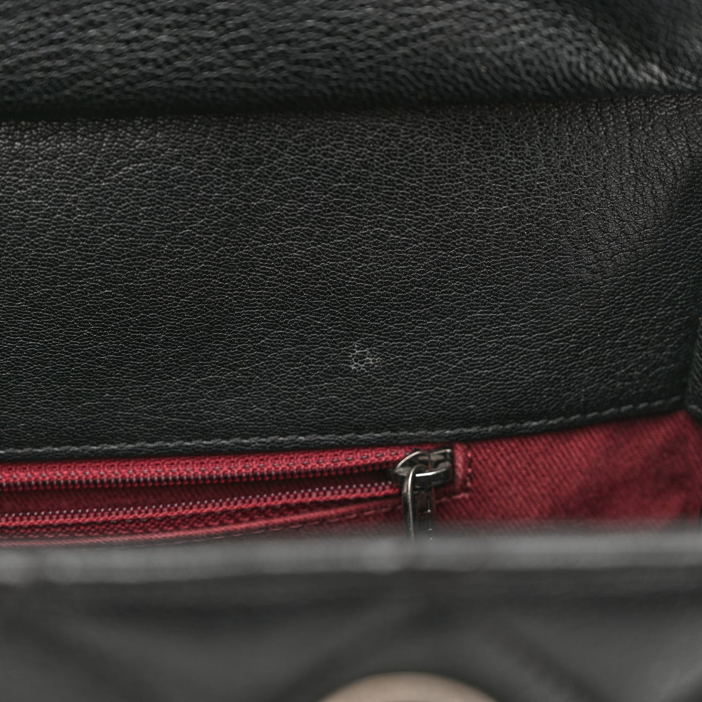 Goatskin Perfect Edge Tote Black