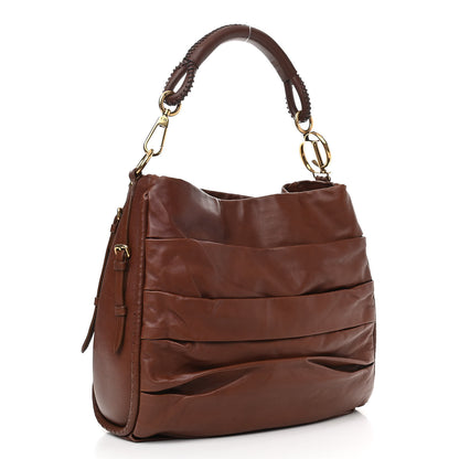 Christian Dior Lambskin Medium Libertine Hobo Brown 2 of 11