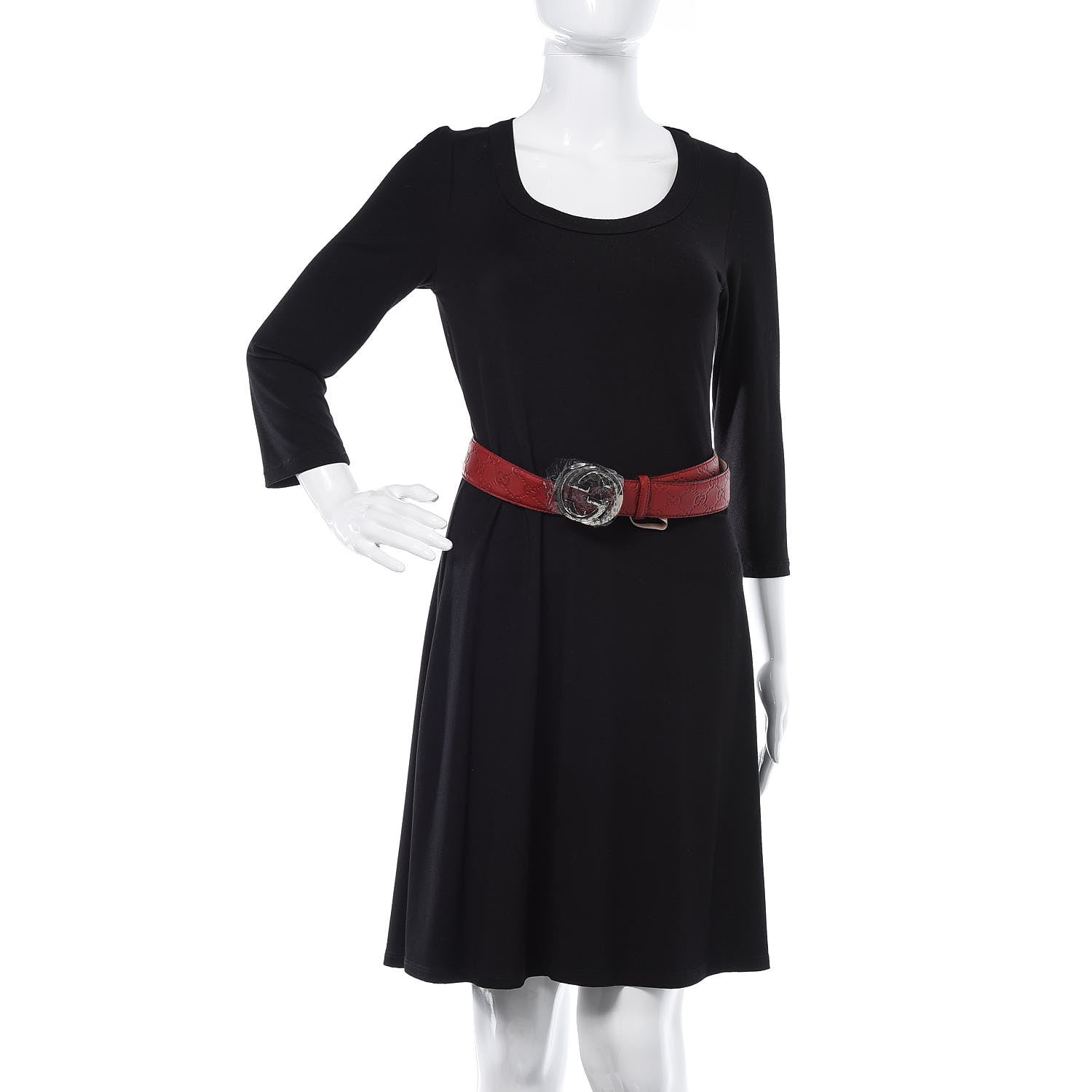 Gucci Guccissima Interlocking G 40mm Belt 95 38 Red 2 of 7