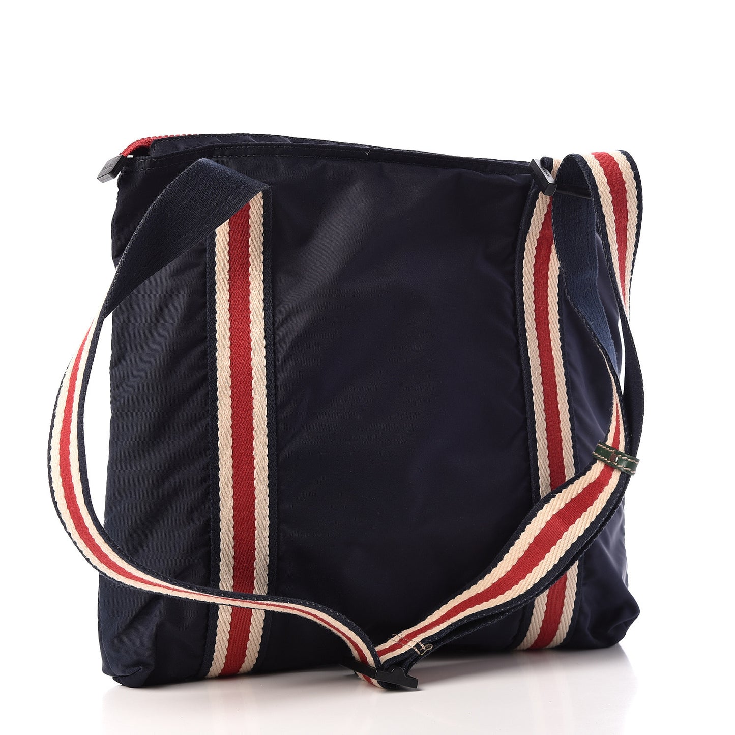 Nylon Web Messenger Bag Navy