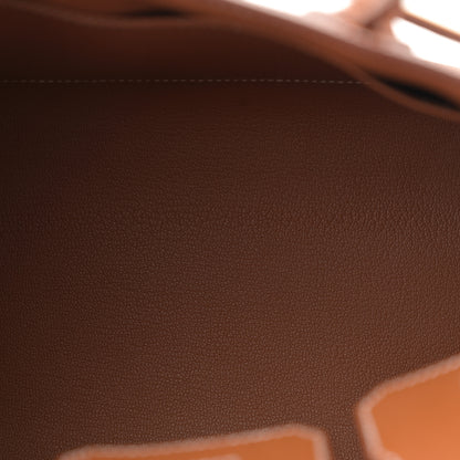 Hermes Epsom Birkin Sellier 25 Gold 5 of 11