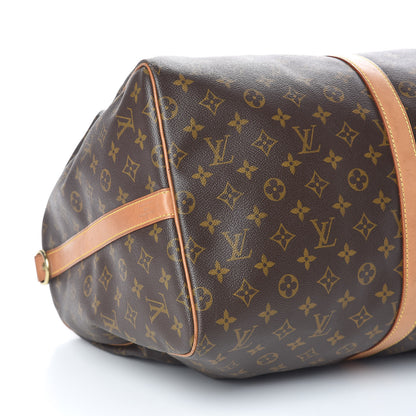 Louis Vuitton Monogram Keepall Bandouliere 55 9 of 16