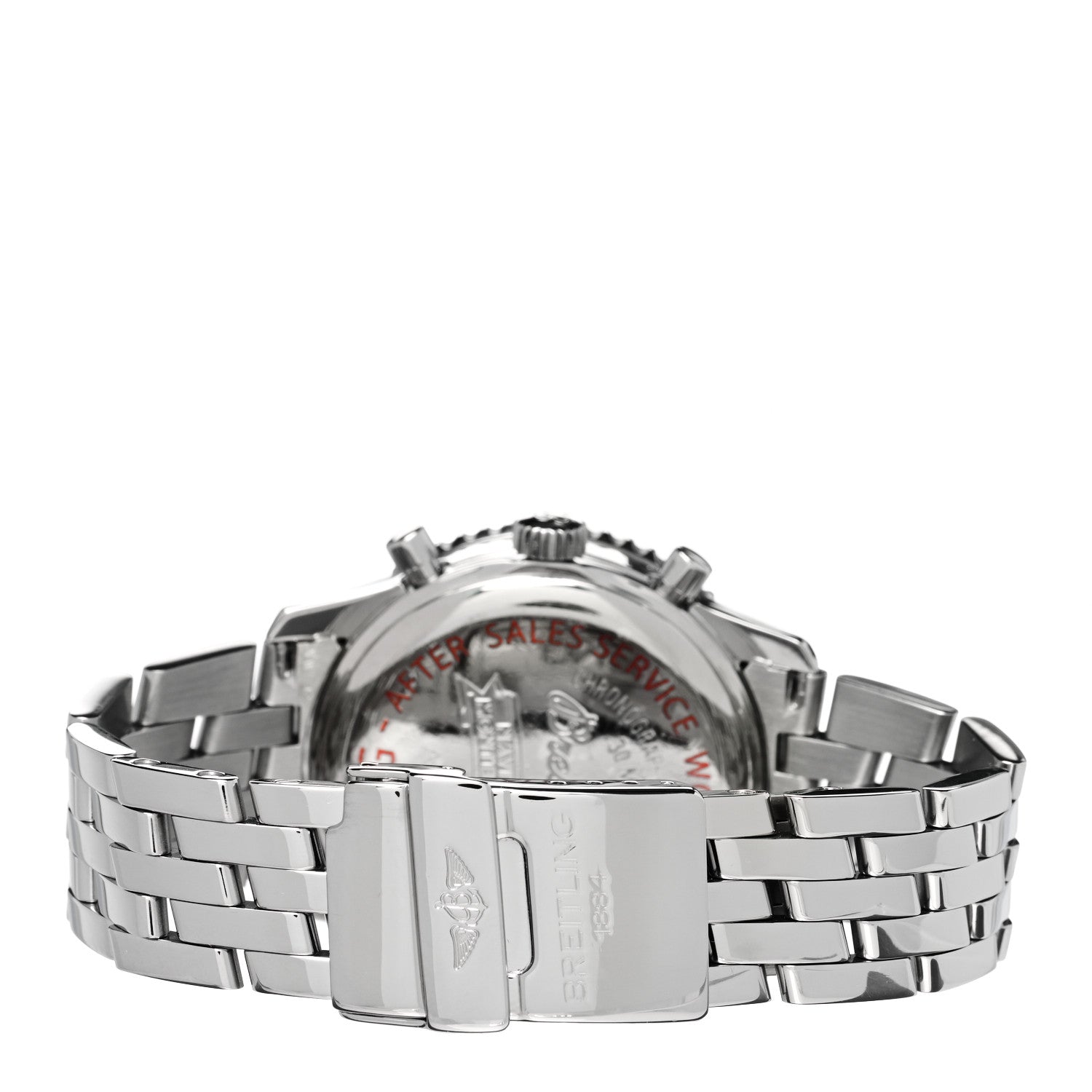 Breitling Stainless Steel 38mm Navitimer Montbrillant Chronograph Automatic Watch Black A41330 3 of 4