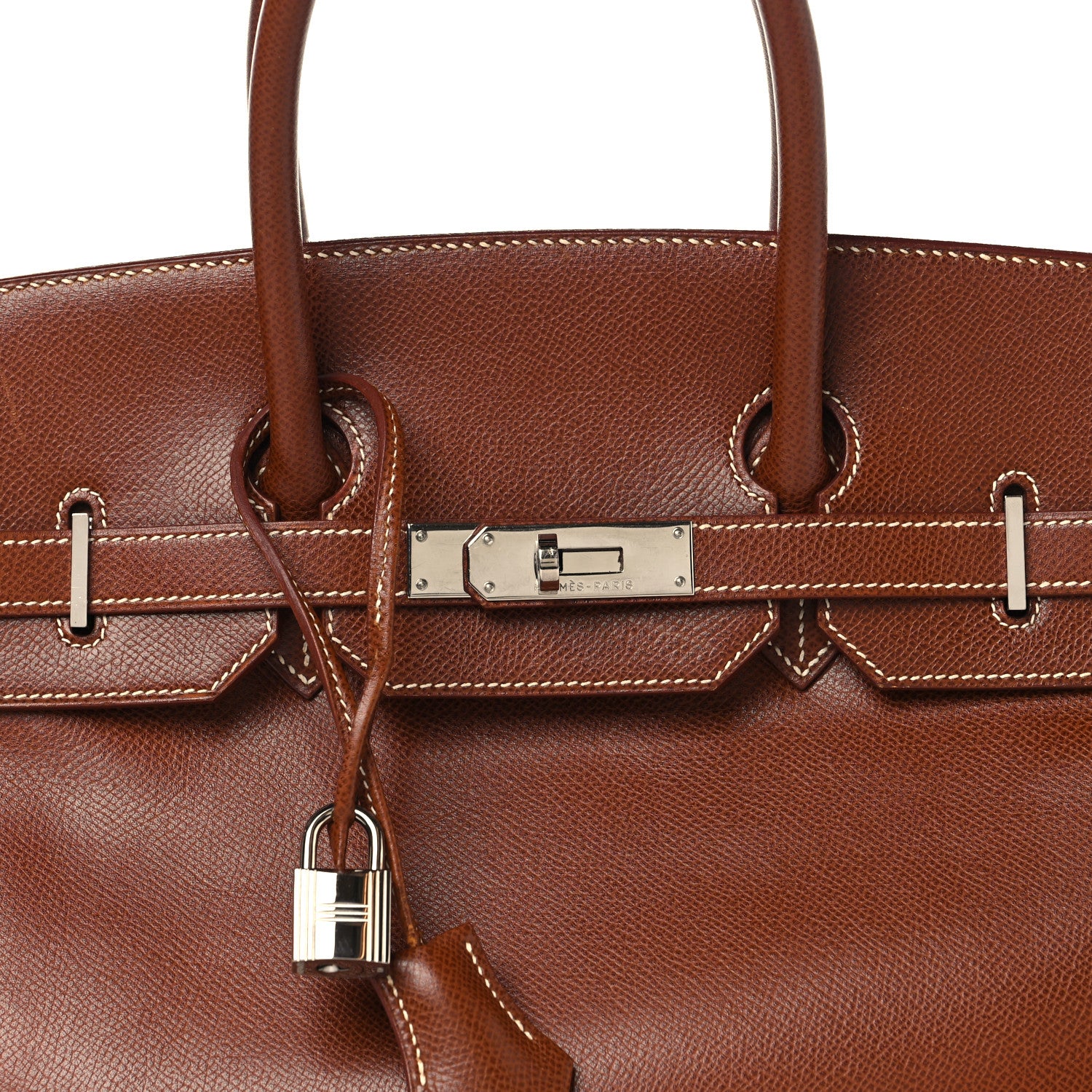 Hermes Veau Grain Lisse Birkin 35 Noisette 8 of 15