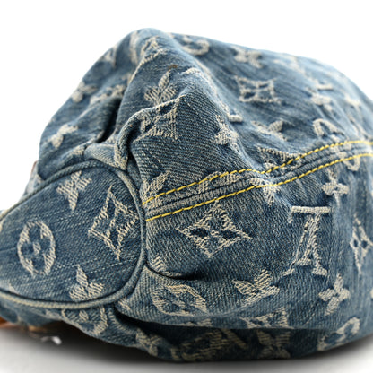 Louis Vuitton Monogram Denim Pleaty Blue 8 of 11