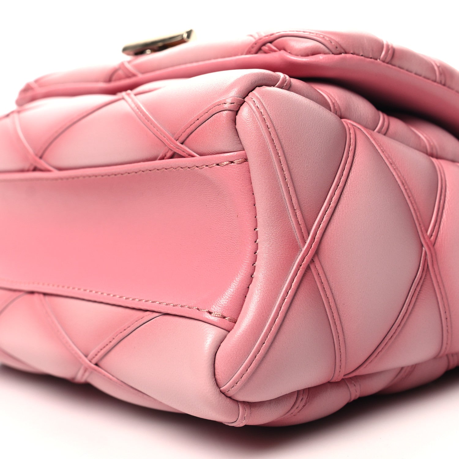 Louis Vuitton Lambskin Malletage Top Handle GO-14 MM Rosabella 10 of 11