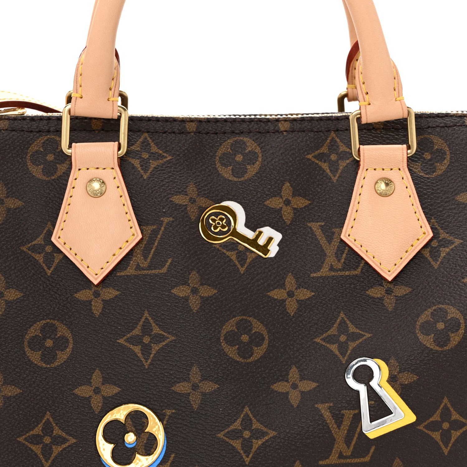 Louis Vuitton Monogram Love Lock Speedy Bandouliere 30 1884710