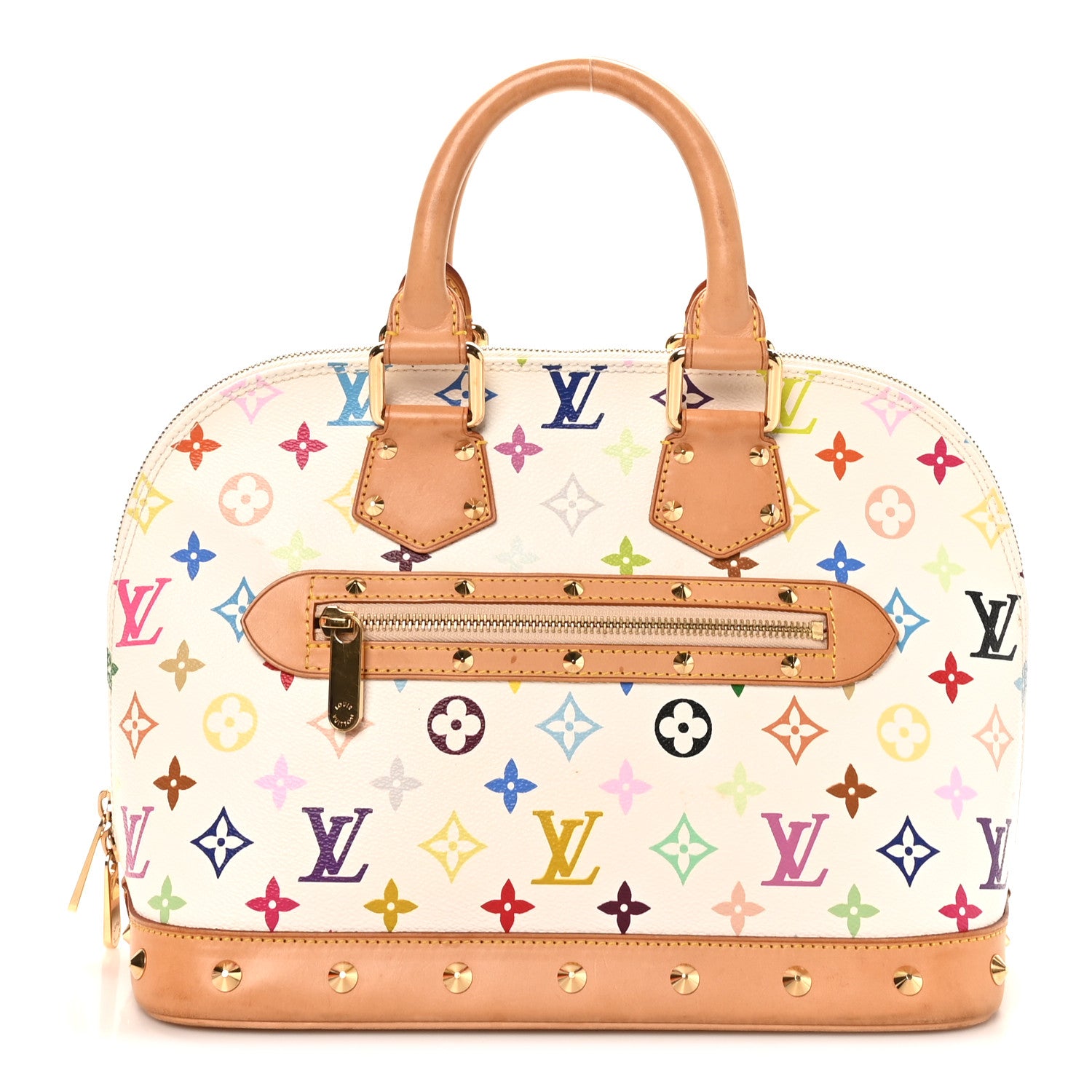 Louis Vuitton Monogram Multicolor Alma White 1 of 10