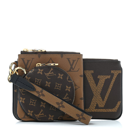 Louis Vuitton Reverse Monogram Giant Trio Pouch 1 of 8
