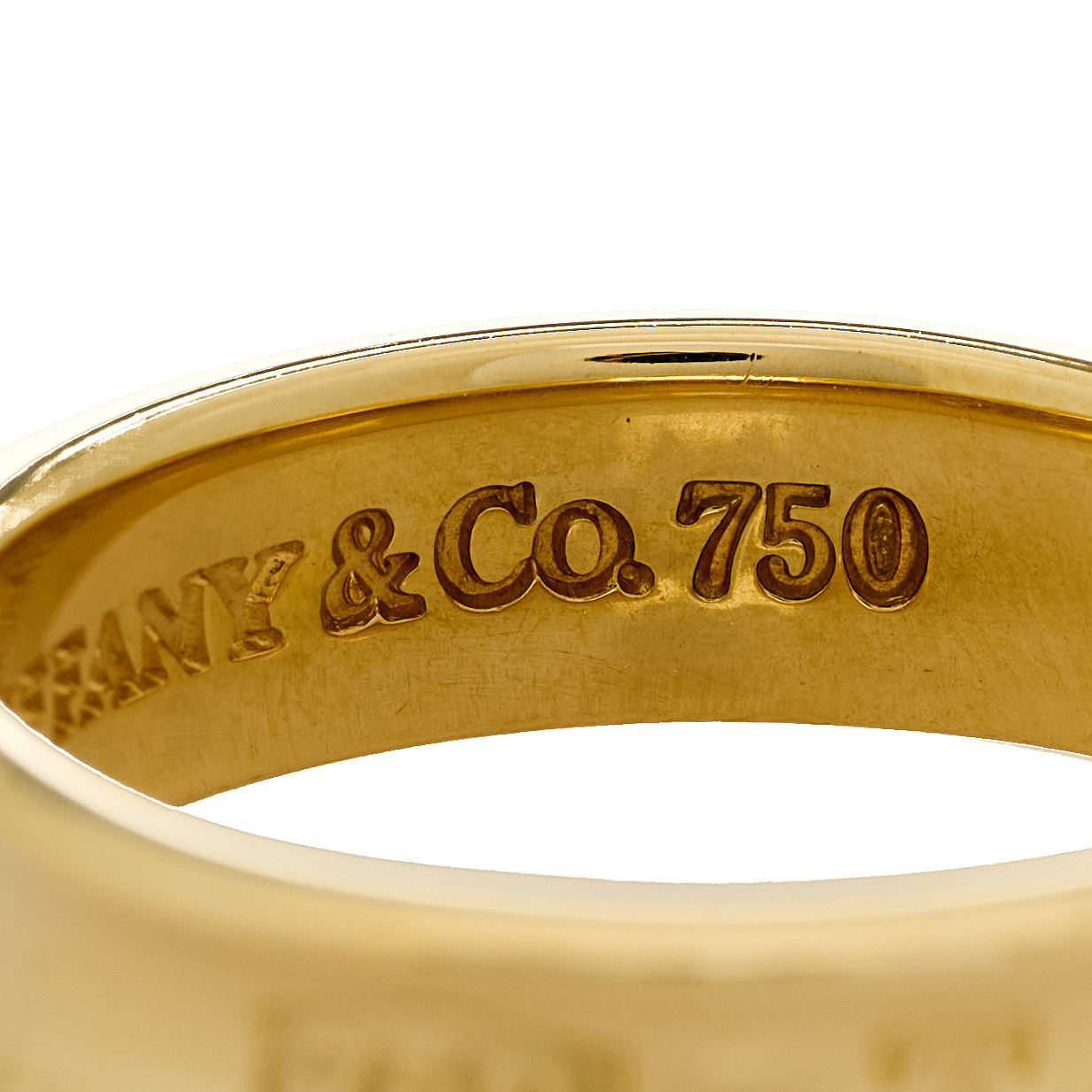 18K Yellow Gold 1837 Ring 63 10.5