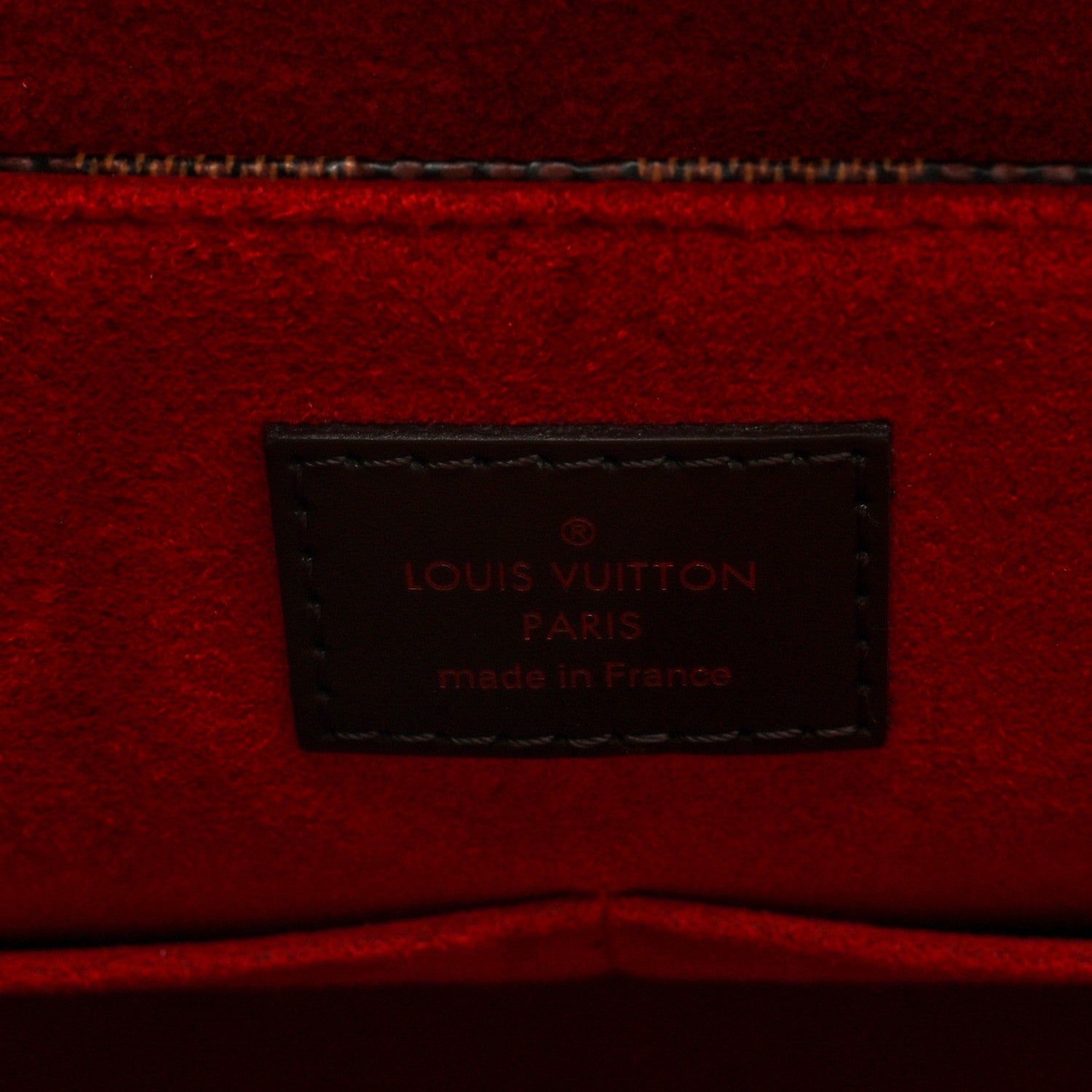Louis Vuitton Damier Ebene Bergamo PM 6 of 9