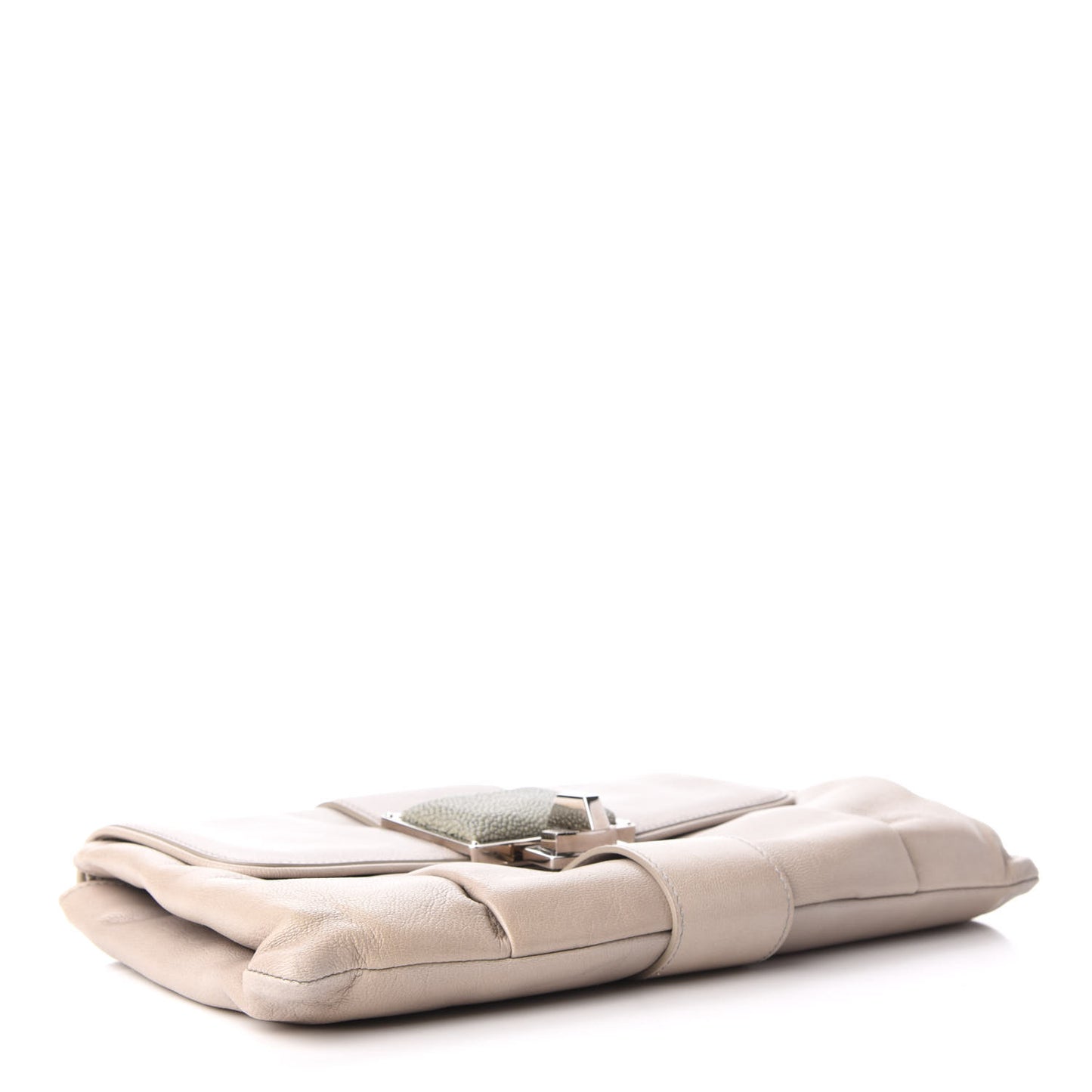 Chevre Stingray Clutch Grey