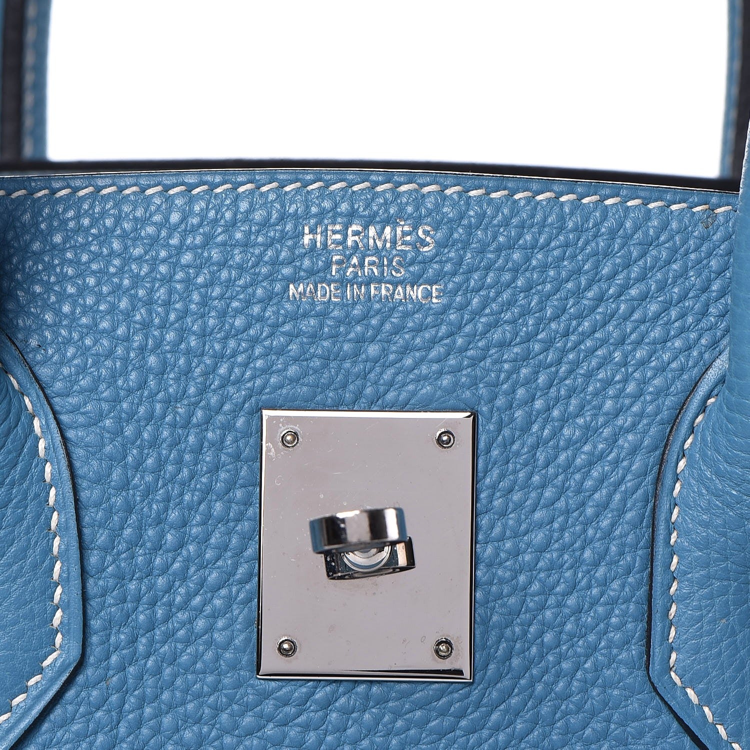 Hermes Togo Birkin 35 Blue Jean 21 of 39