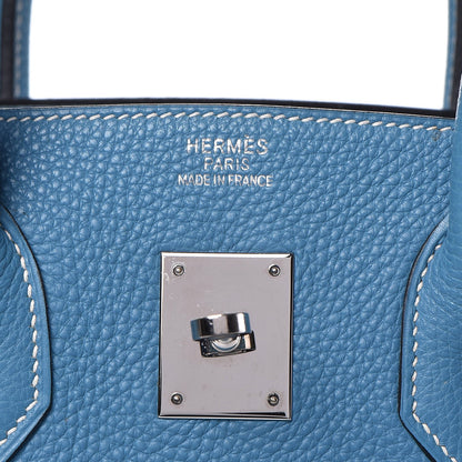 Hermes Togo Birkin 35 Blue Jean 21 of 39